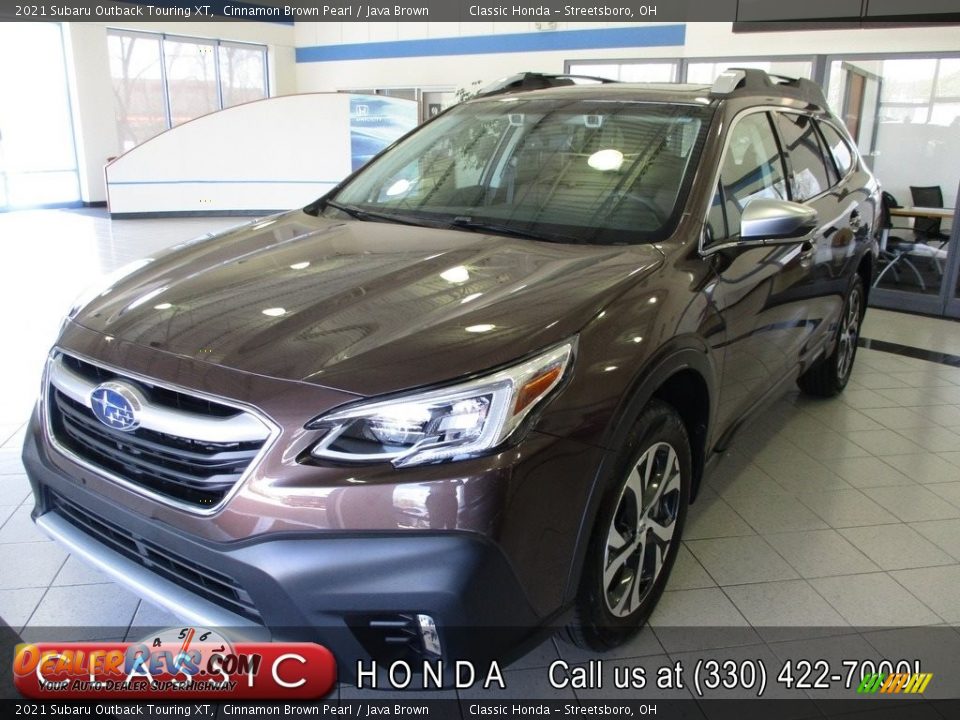 2021 Subaru Outback Touring XT Cinnamon Brown Pearl / Java Brown Photo #1