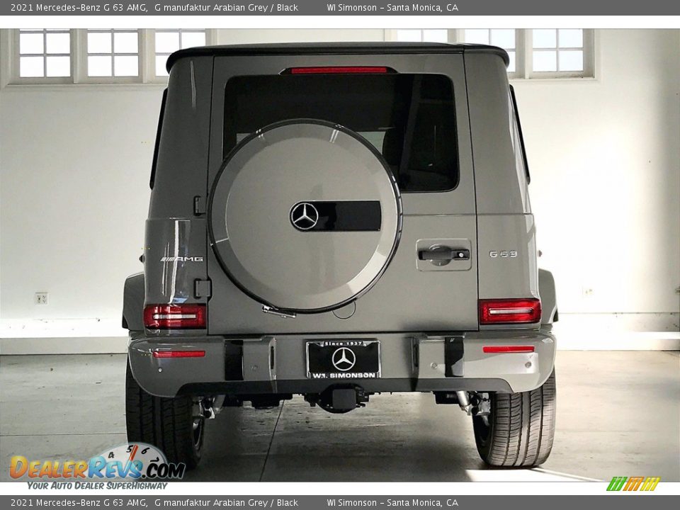 2021 Mercedes-Benz G 63 AMG G manufaktur Arabian Grey / Black Photo #3