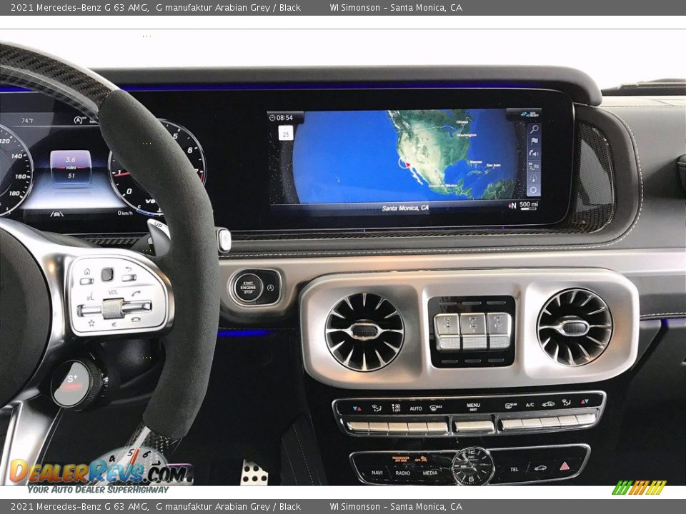 Controls of 2021 Mercedes-Benz G 63 AMG Photo #7