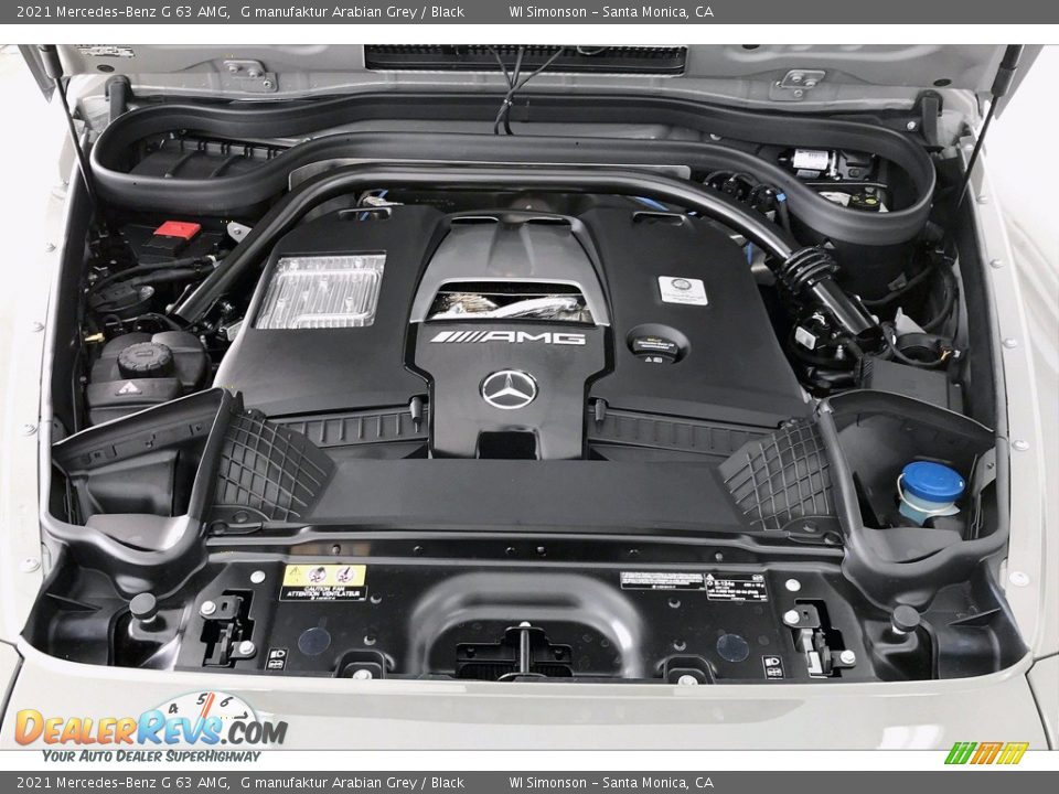 2021 Mercedes-Benz G 63 AMG 4.0 Liter DI biturbo DOHC 32-Valve VVT V8 Engine Photo #9