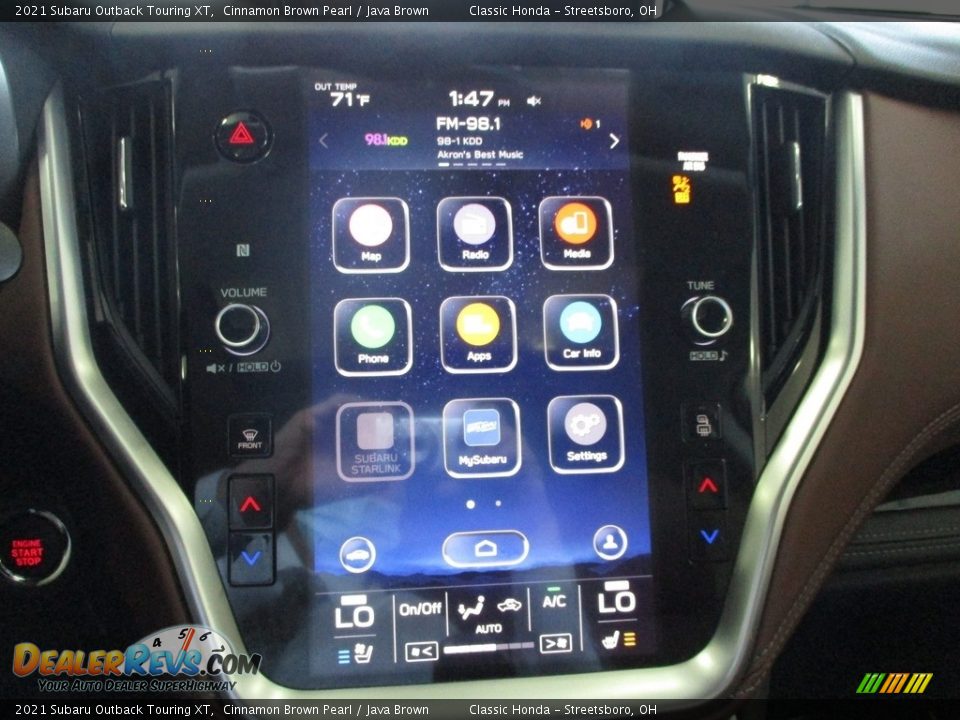 2021 Subaru Outback Touring XT Cinnamon Brown Pearl / Java Brown Photo #36