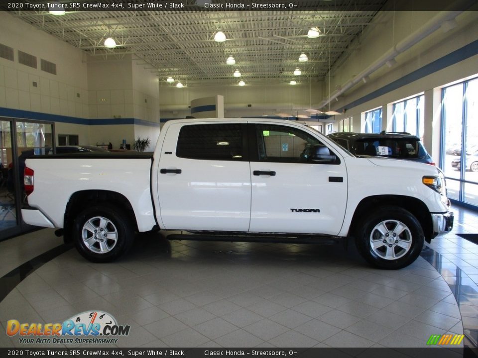 2020 Toyota Tundra SR5 CrewMax 4x4 Super White / Black Photo #4