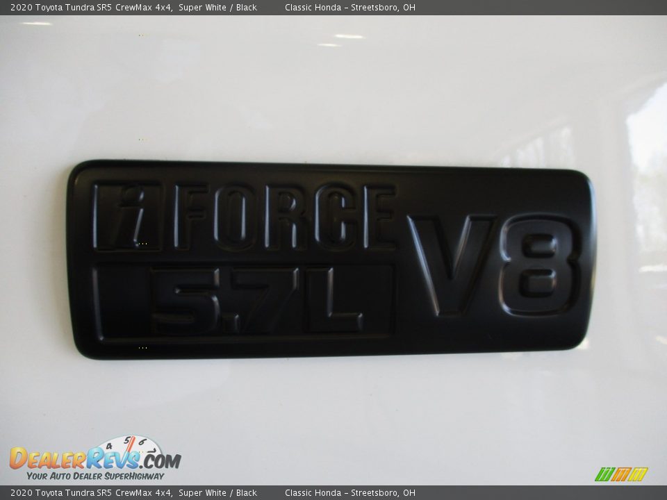 2020 Toyota Tundra SR5 CrewMax 4x4 Super White / Black Photo #6