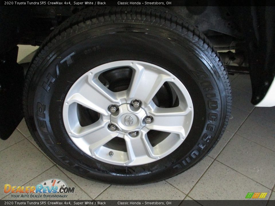 2020 Toyota Tundra SR5 CrewMax 4x4 Super White / Black Photo #7