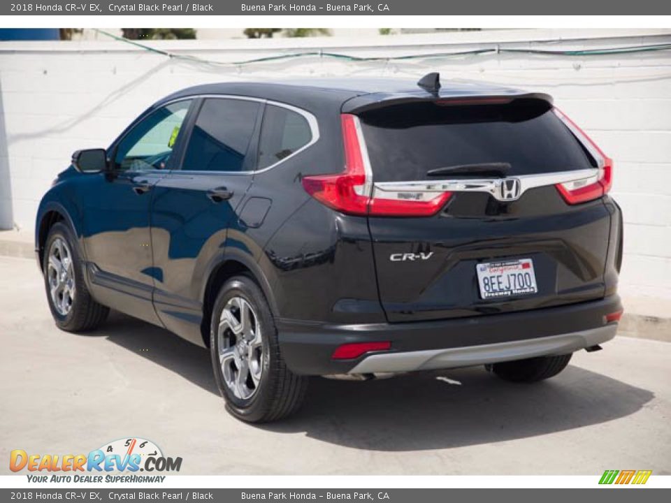 2018 Honda CR-V EX Crystal Black Pearl / Black Photo #2