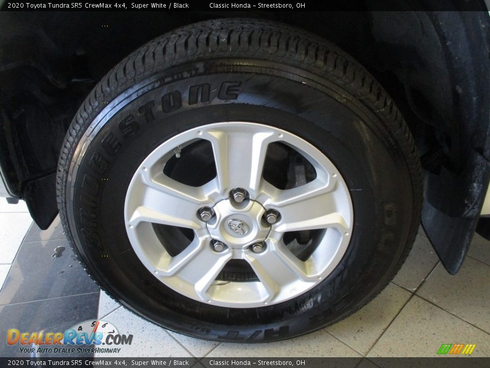 2020 Toyota Tundra SR5 CrewMax 4x4 Super White / Black Photo #13