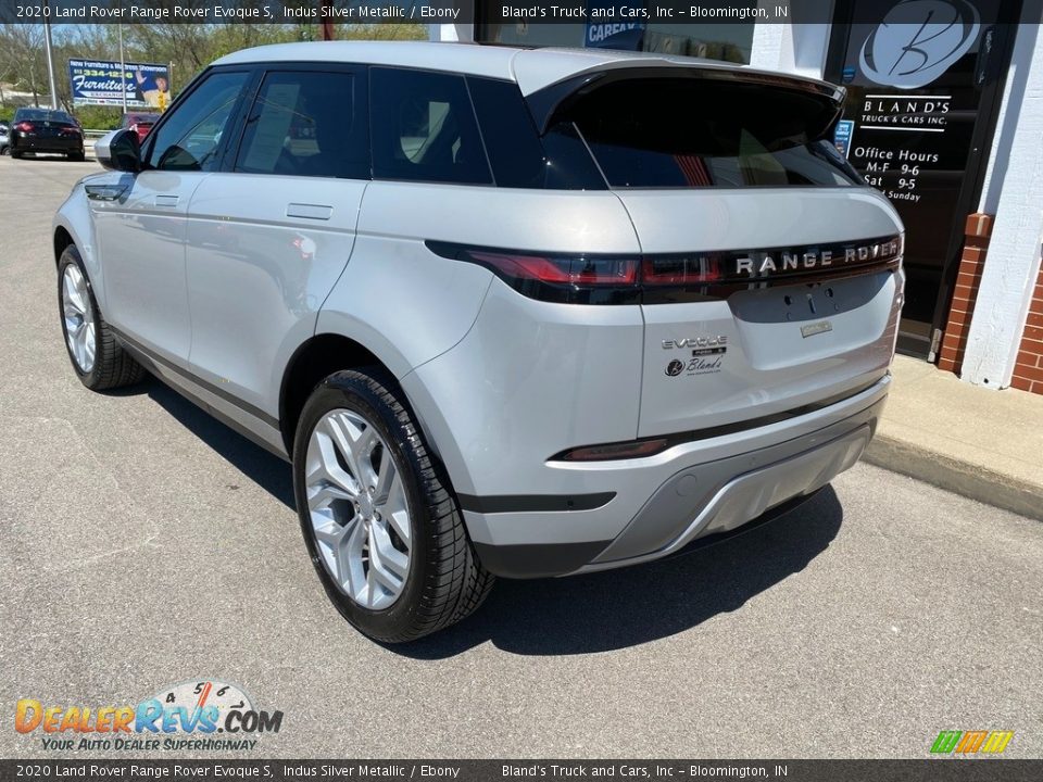 2020 Land Rover Range Rover Evoque S Indus Silver Metallic / Ebony Photo #7