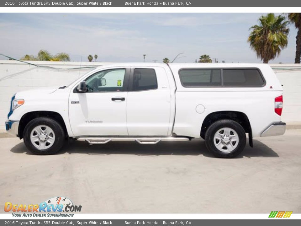 Super White 2016 Toyota Tundra SR5 Double Cab Photo #8