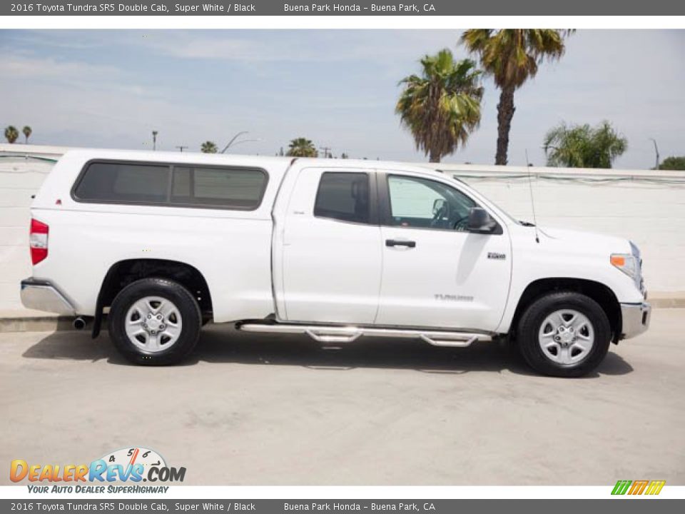 Super White 2016 Toyota Tundra SR5 Double Cab Photo #12