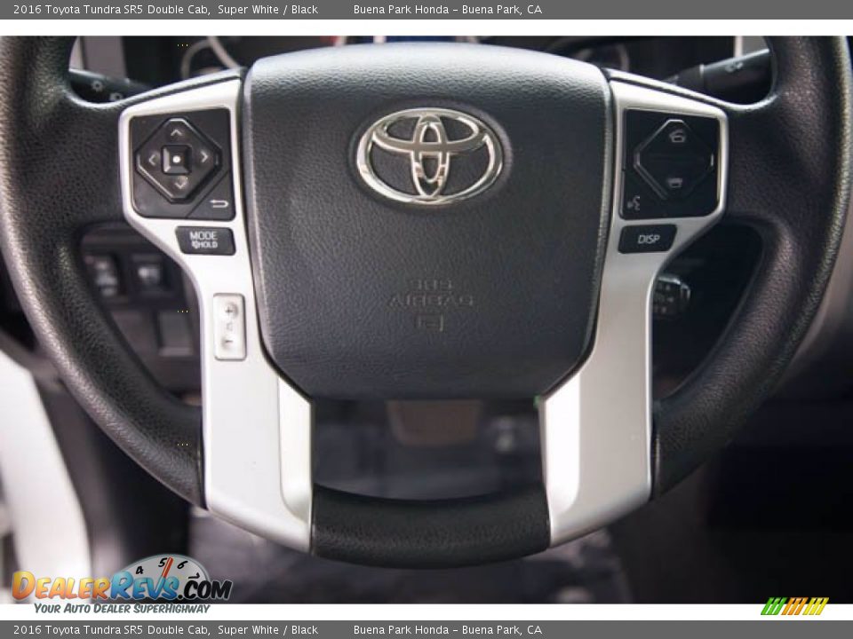 2016 Toyota Tundra SR5 Double Cab Steering Wheel Photo #13