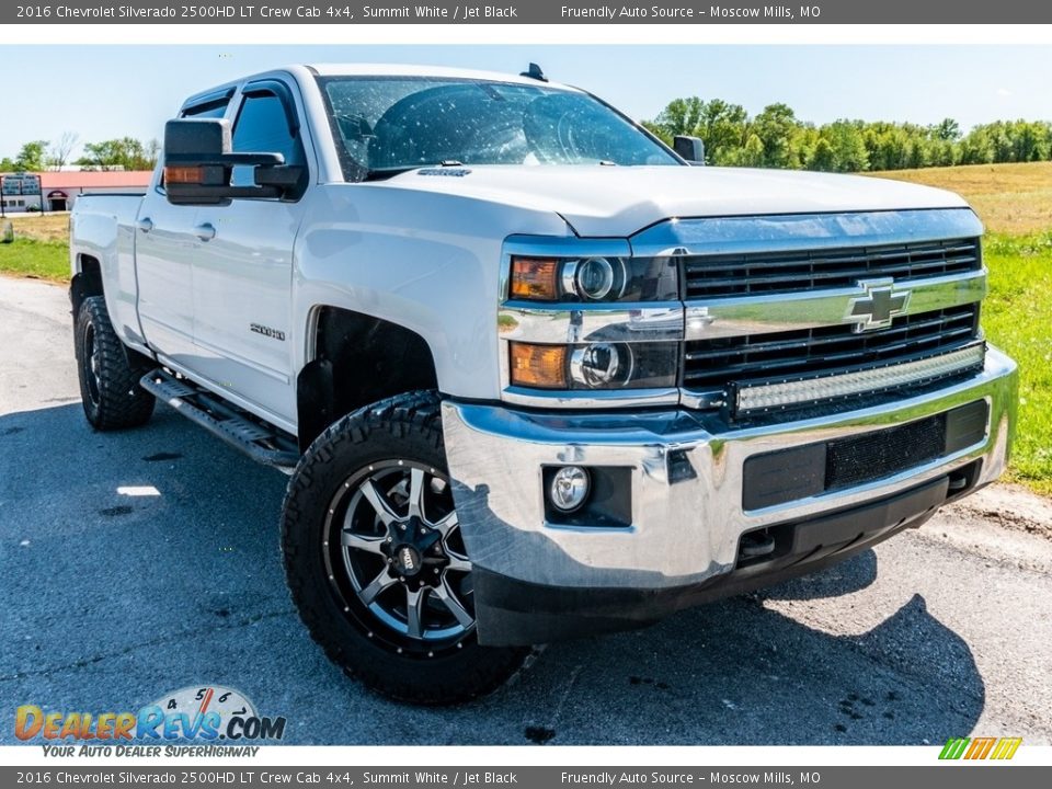 2016 Chevrolet Silverado 2500HD LT Crew Cab 4x4 Summit White / Jet Black Photo #1