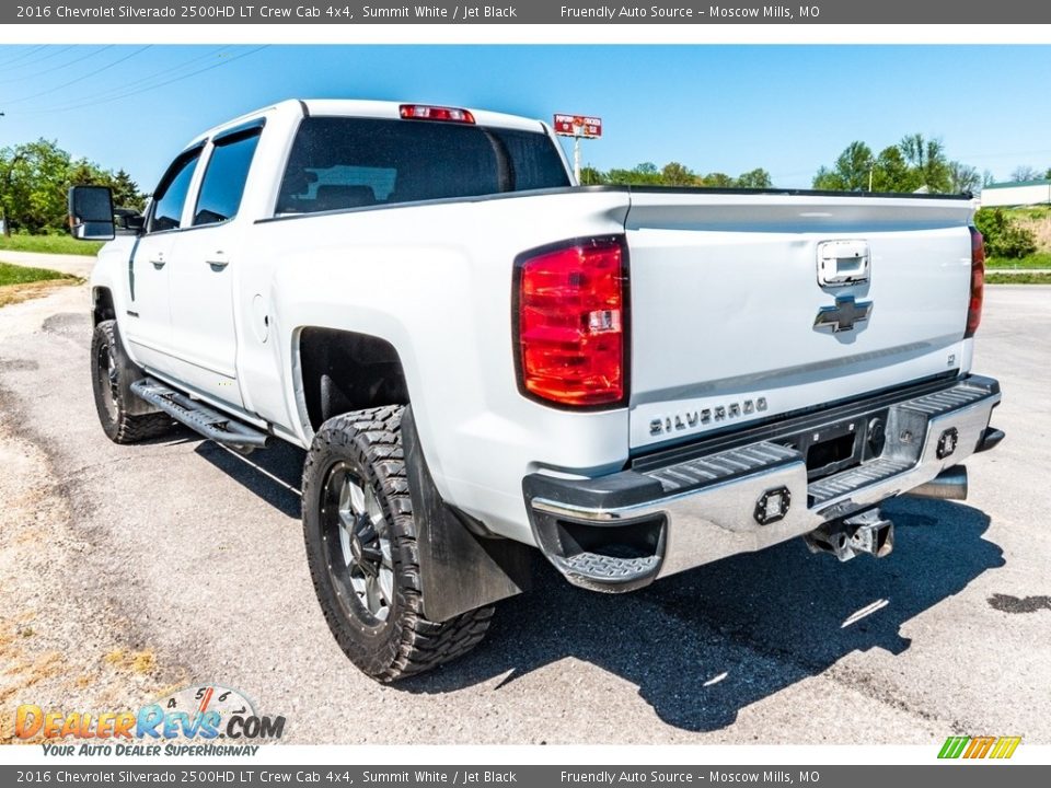 2016 Chevrolet Silverado 2500HD LT Crew Cab 4x4 Summit White / Jet Black Photo #6