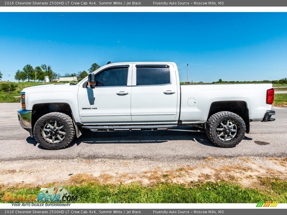 2016 Chevrolet Silverado 2500HD LT Crew Cab 4x4 Summit White / Jet Black Photo #7