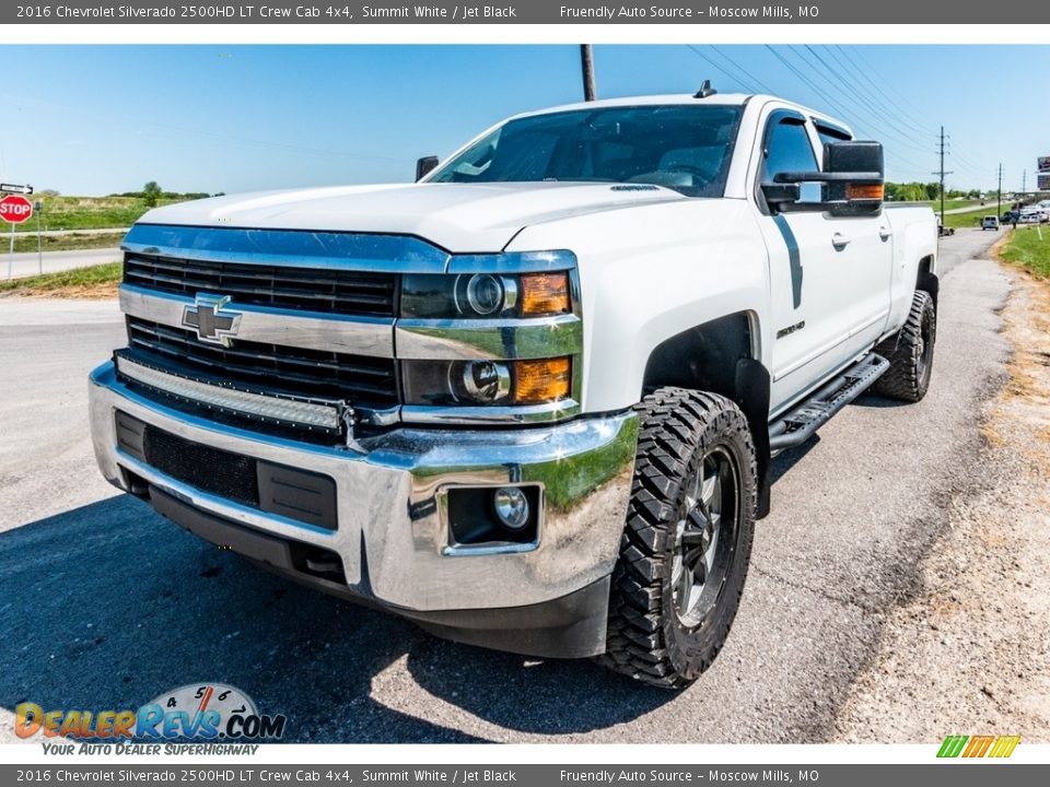 2016 Chevrolet Silverado 2500HD LT Crew Cab 4x4 Summit White / Jet Black Photo #8