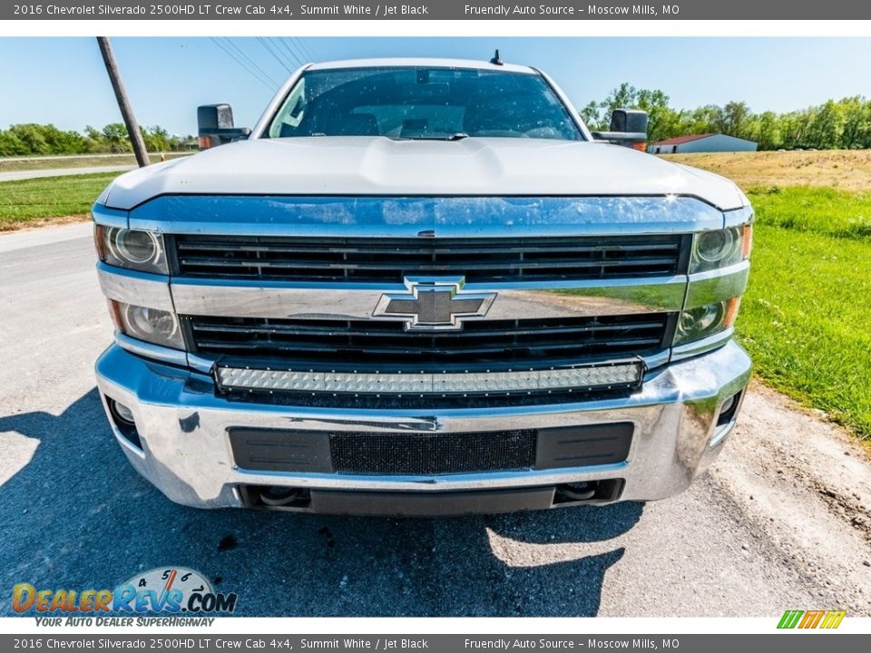 2016 Chevrolet Silverado 2500HD LT Crew Cab 4x4 Summit White / Jet Black Photo #9