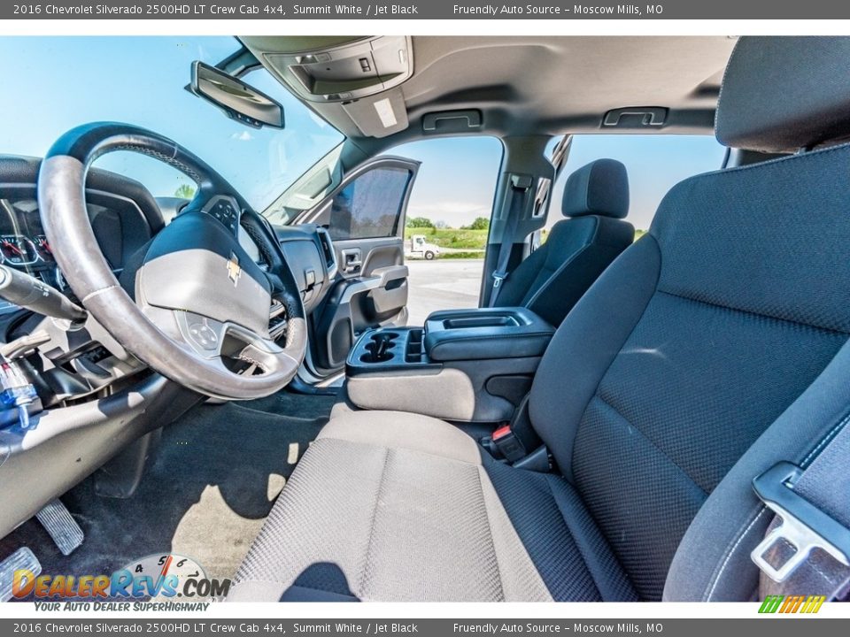 2016 Chevrolet Silverado 2500HD LT Crew Cab 4x4 Summit White / Jet Black Photo #19
