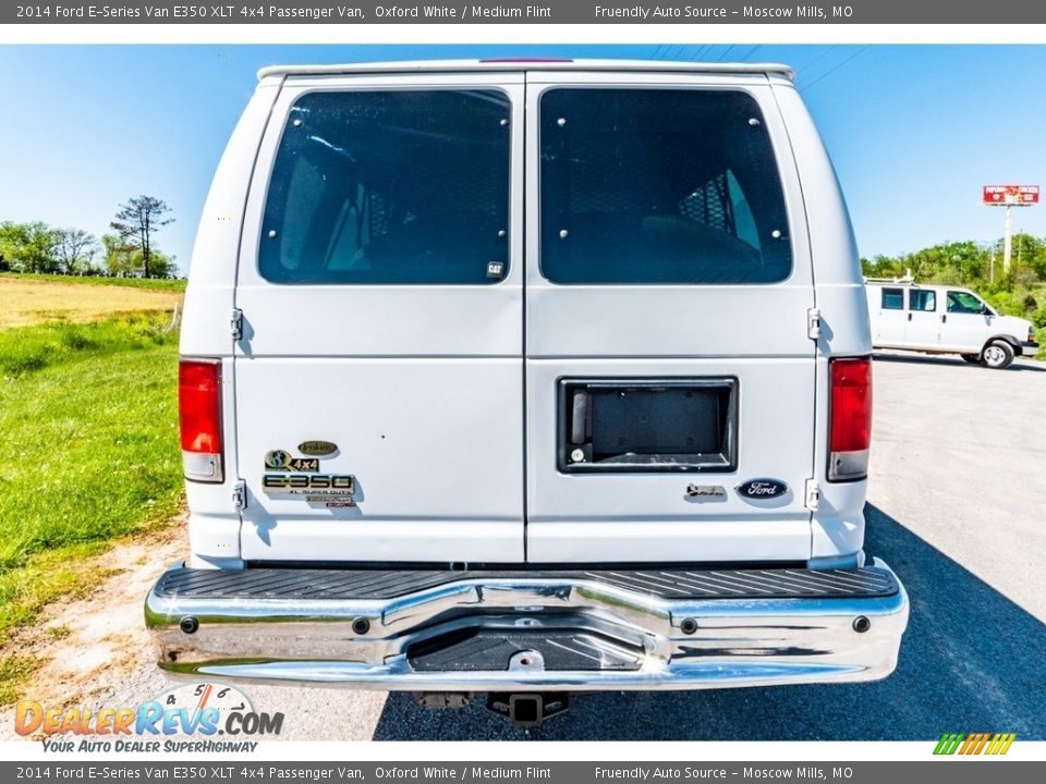 2014 Ford E-Series Van E350 XLT 4x4 Passenger Van Oxford White / Medium Flint Photo #5