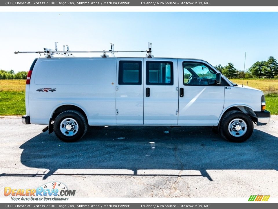 2012 Chevrolet Express 2500 Cargo Van Summit White / Medium Pewter Photo #3