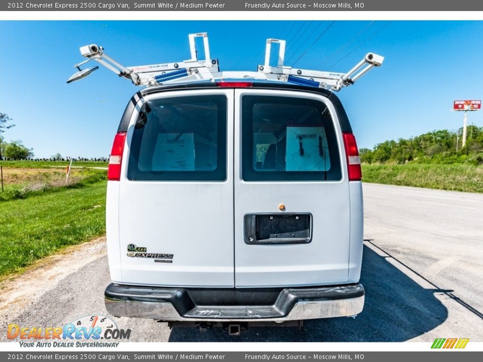 2012 Chevrolet Express 2500 Cargo Van Summit White / Medium Pewter Photo #5