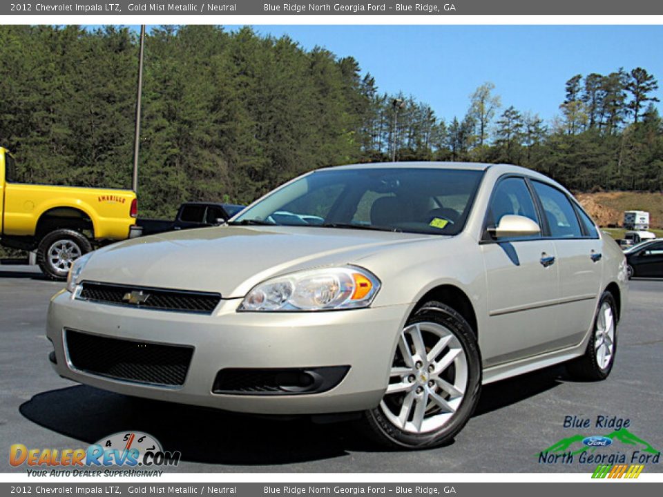 2012 Chevrolet Impala LTZ Gold Mist Metallic / Neutral Photo #1