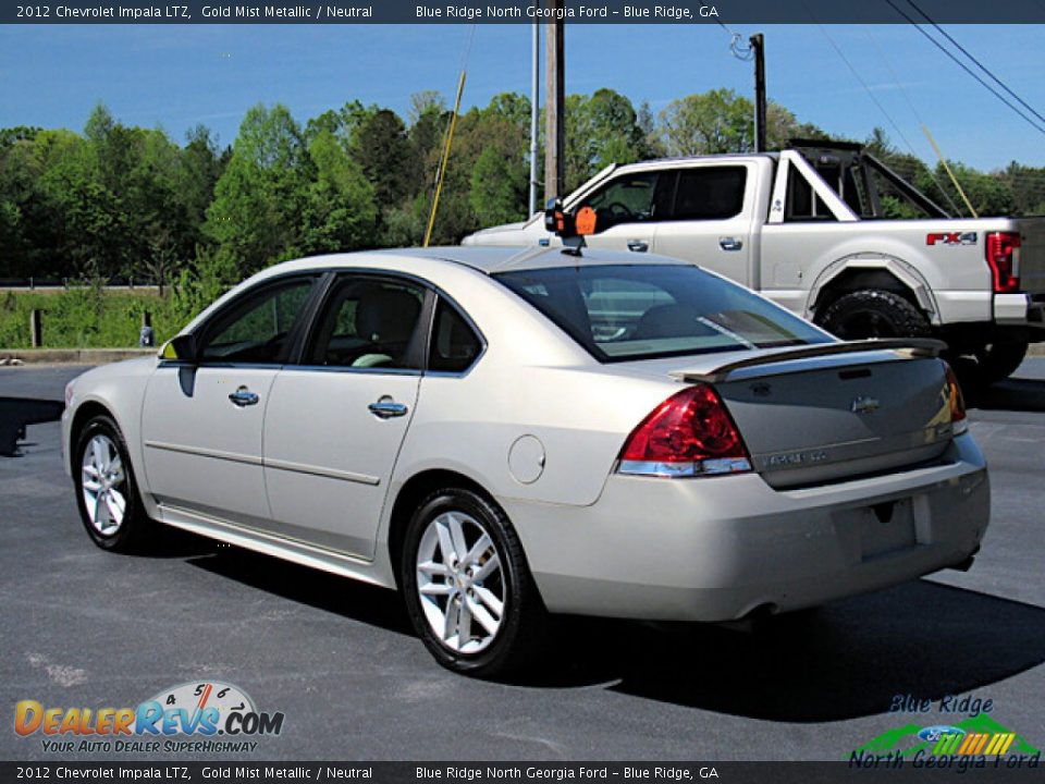 2012 Chevrolet Impala LTZ Gold Mist Metallic / Neutral Photo #3