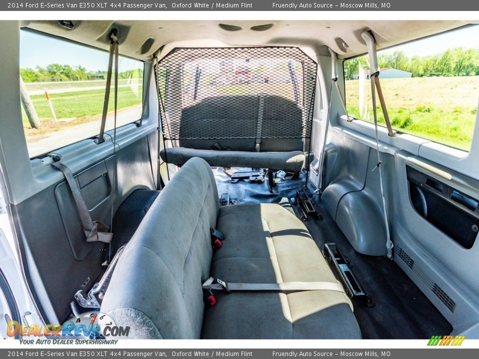 2014 Ford E-Series Van E350 XLT 4x4 Passenger Van Oxford White / Medium Flint Photo #25
