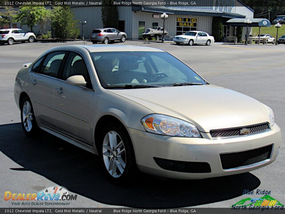 2012 Chevrolet Impala LTZ Gold Mist Metallic / Neutral Photo #7