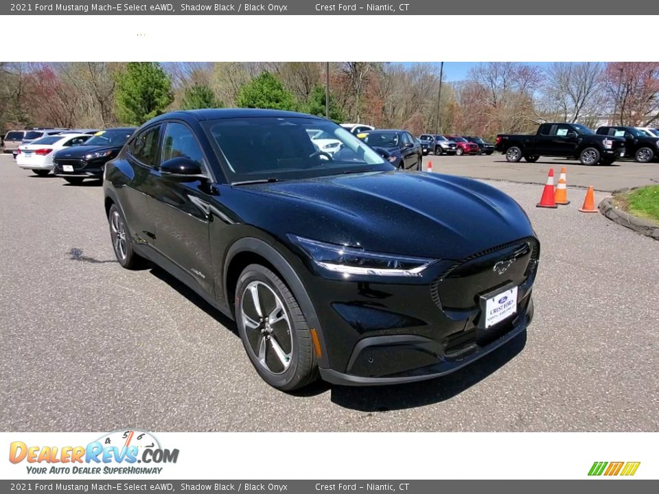 2021 Ford Mustang Mach-E Select eAWD Shadow Black / Black Onyx Photo #1