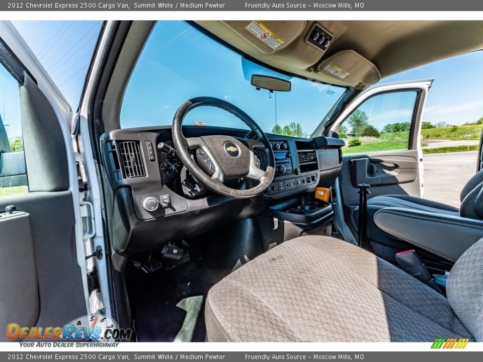 2012 Chevrolet Express 2500 Cargo Van Summit White / Medium Pewter Photo #20