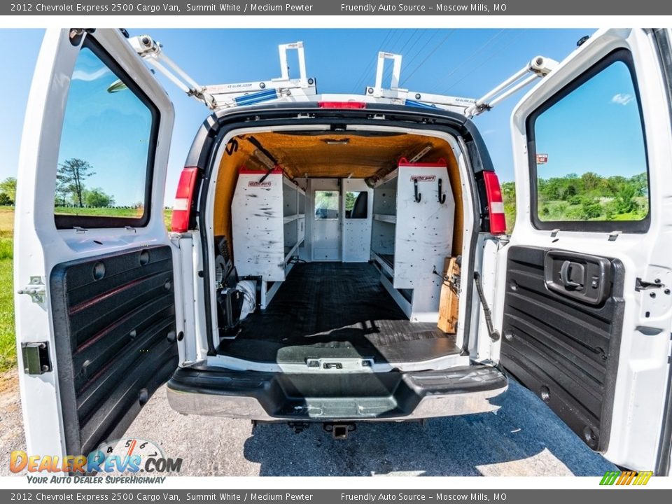 2012 Chevrolet Express 2500 Cargo Van Summit White / Medium Pewter Photo #22