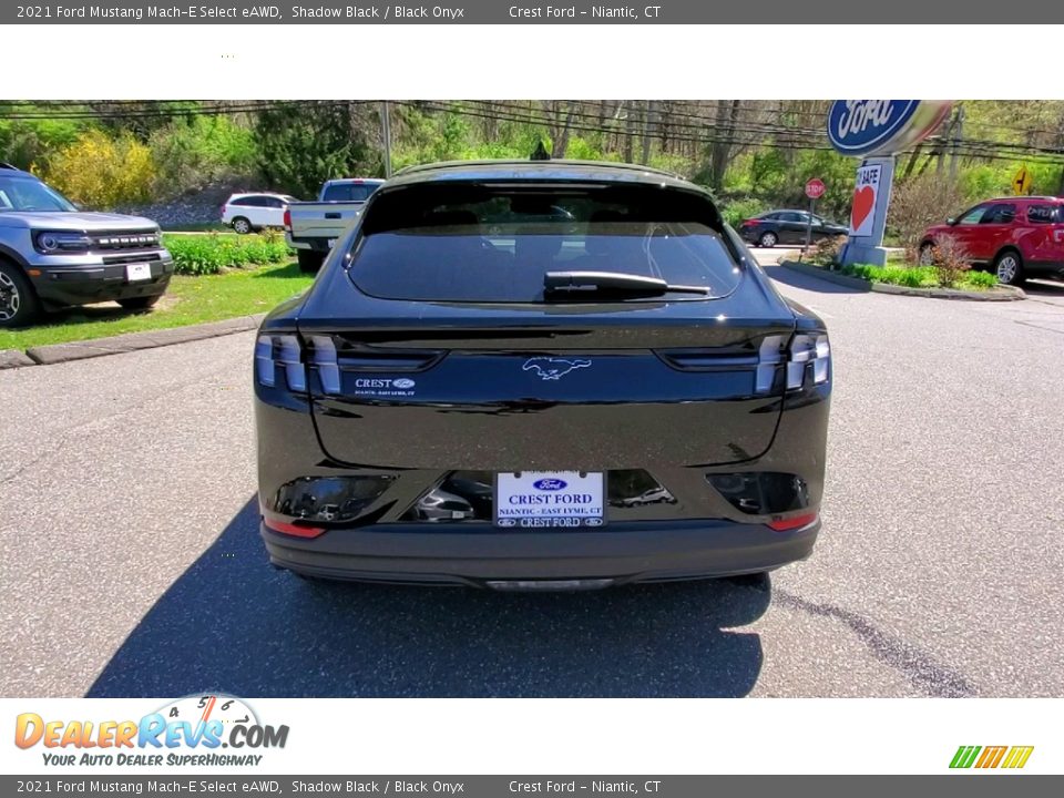 2021 Ford Mustang Mach-E Select eAWD Shadow Black / Black Onyx Photo #6