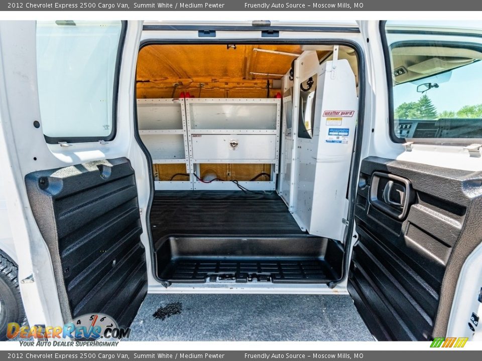 2012 Chevrolet Express 2500 Cargo Van Summit White / Medium Pewter Photo #26