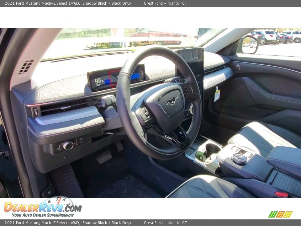 2021 Ford Mustang Mach-E Select eAWD Shadow Black / Black Onyx Photo #10