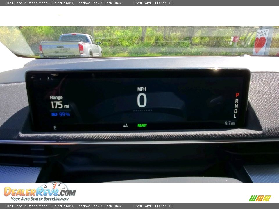2021 Ford Mustang Mach-E Select eAWD Shadow Black / Black Onyx Photo #13