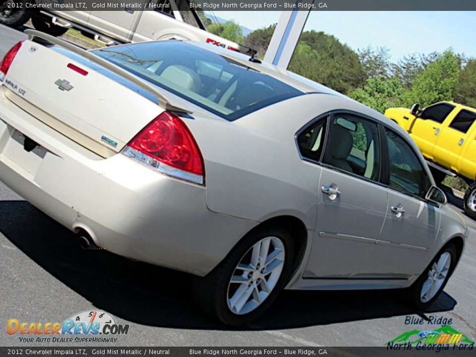 2012 Chevrolet Impala LTZ Gold Mist Metallic / Neutral Photo #26