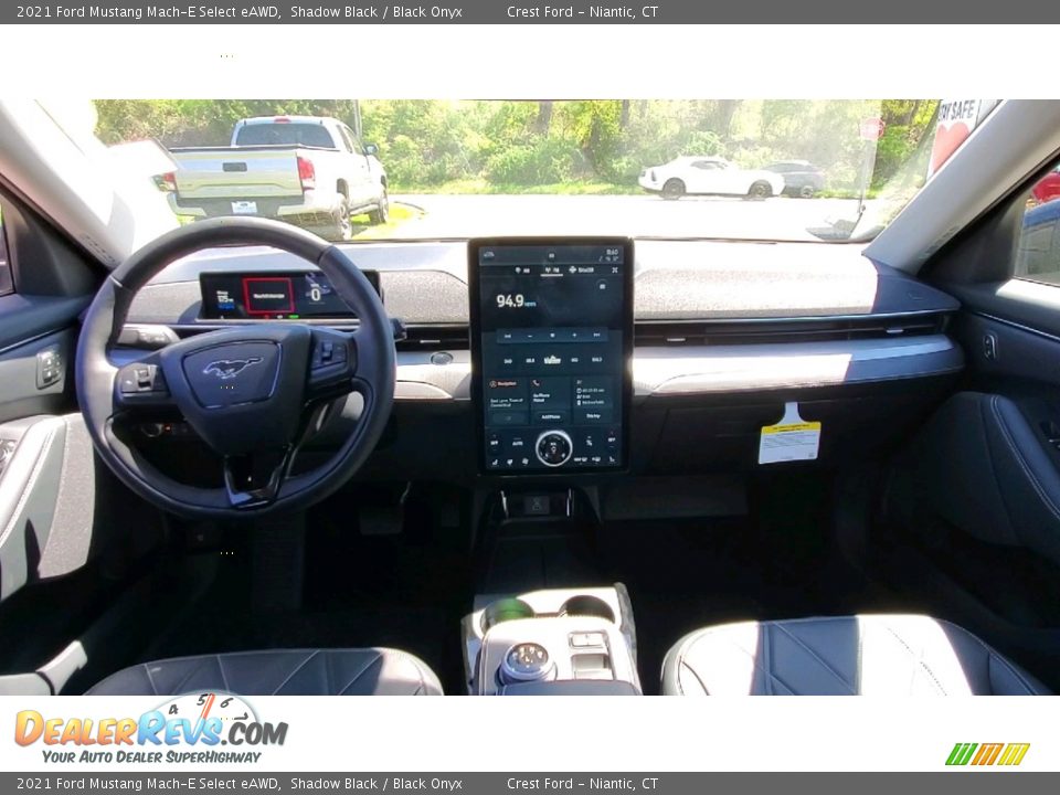 Dashboard of 2021 Ford Mustang Mach-E Select eAWD Photo #17