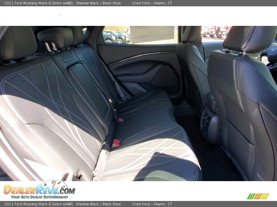 2021 Ford Mustang Mach-E Select eAWD Shadow Black / Black Onyx Photo #21
