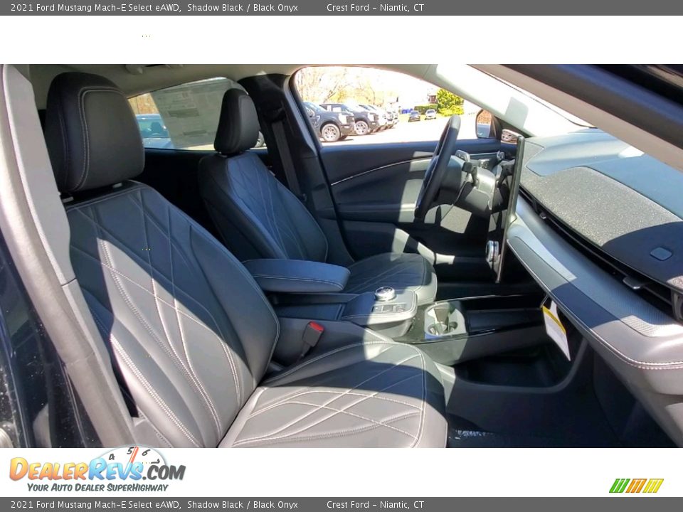2021 Ford Mustang Mach-E Select eAWD Shadow Black / Black Onyx Photo #22