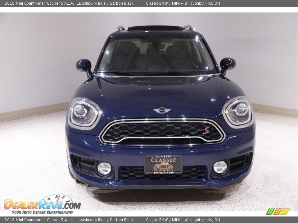 2018 Mini Countryman Cooper S ALL4 Lapisluxury Blue / Carbon Black Photo #2