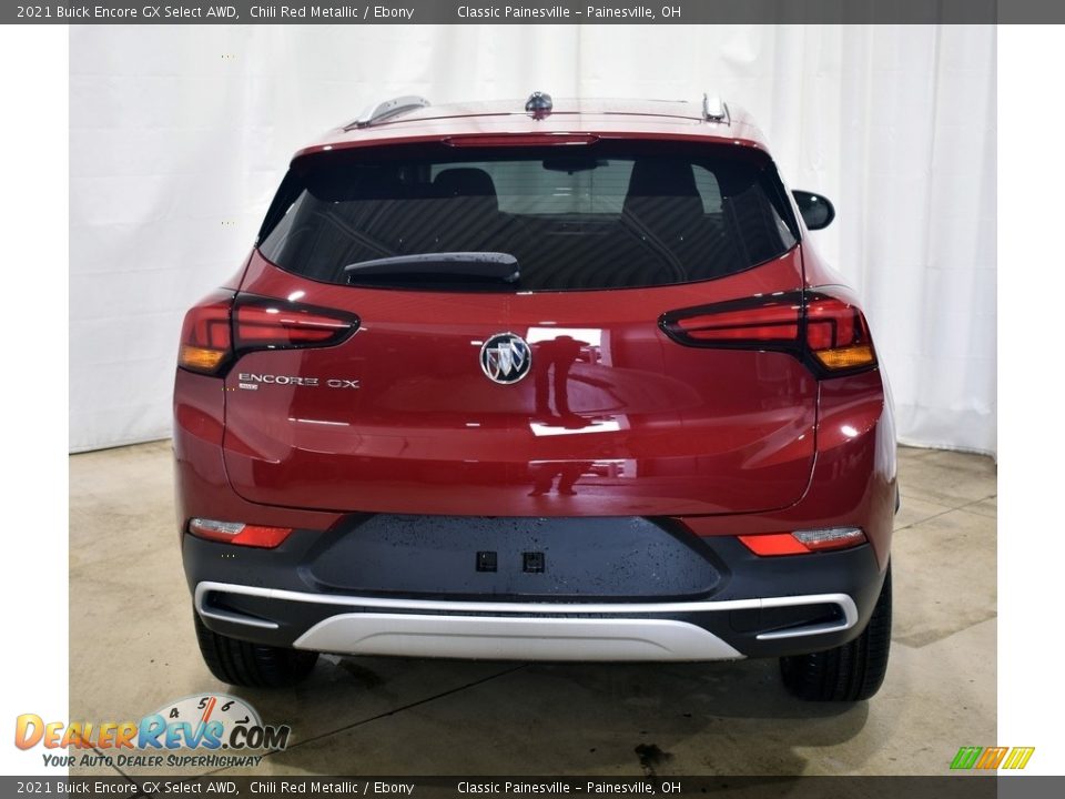 2021 Buick Encore GX Select AWD Chili Red Metallic / Ebony Photo #3