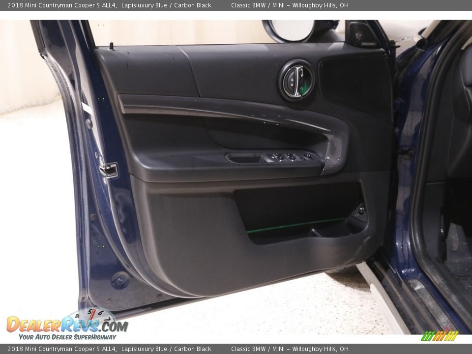 2018 Mini Countryman Cooper S ALL4 Lapisluxury Blue / Carbon Black Photo #4