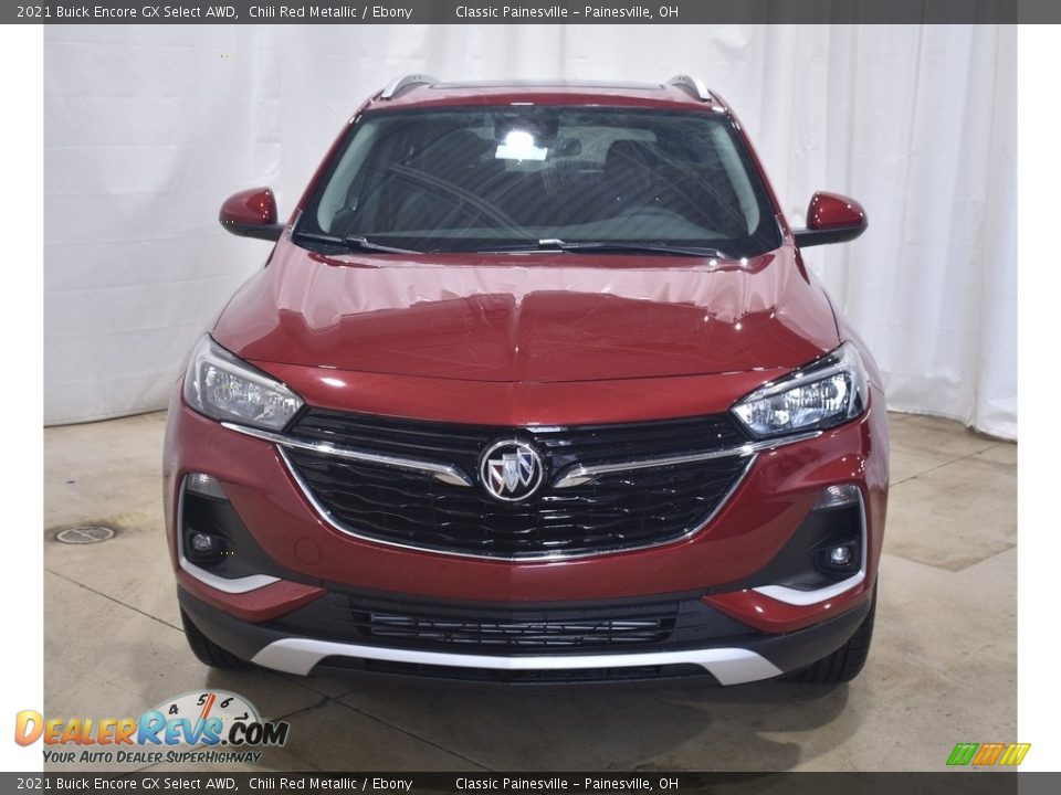 2021 Buick Encore GX Select AWD Chili Red Metallic / Ebony Photo #4