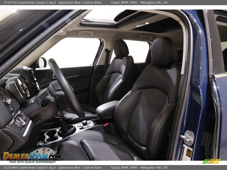 2018 Mini Countryman Cooper S ALL4 Lapisluxury Blue / Carbon Black Photo #5