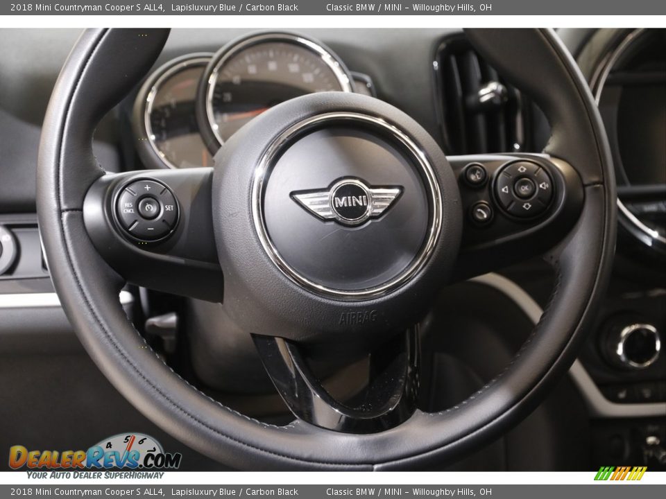 2018 Mini Countryman Cooper S ALL4 Lapisluxury Blue / Carbon Black Photo #7