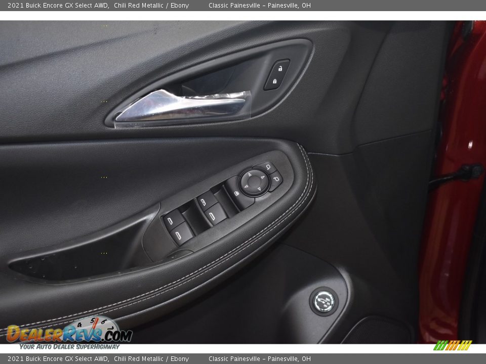 2021 Buick Encore GX Select AWD Chili Red Metallic / Ebony Photo #9
