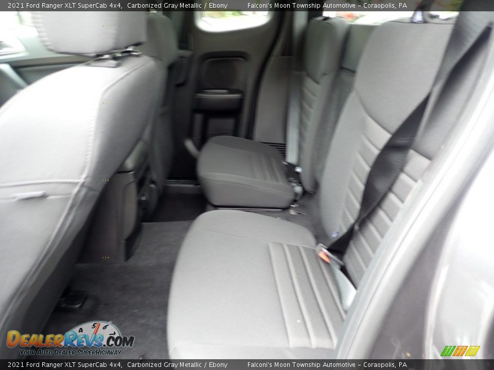 2021 Ford Ranger XLT SuperCab 4x4 Carbonized Gray Metallic / Ebony Photo #10