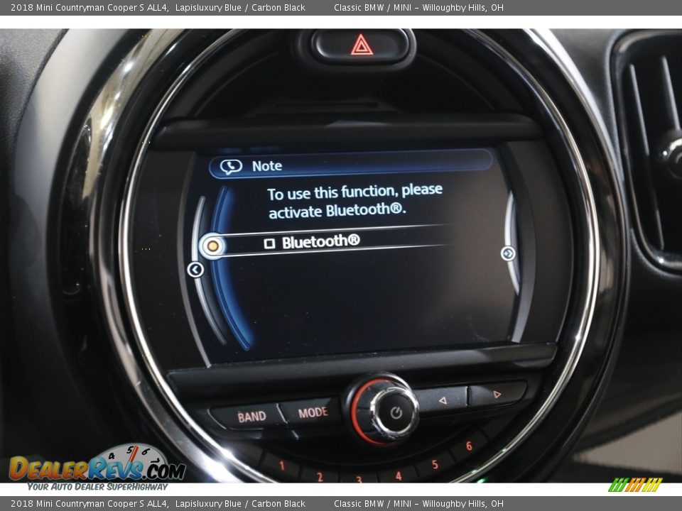 2018 Mini Countryman Cooper S ALL4 Lapisluxury Blue / Carbon Black Photo #11
