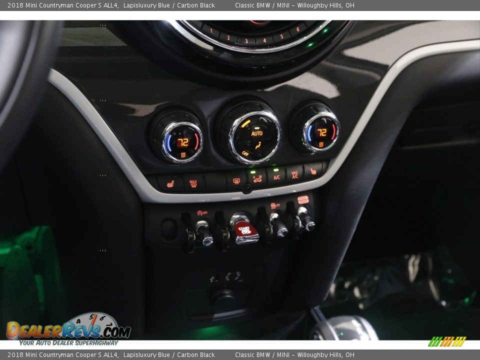 2018 Mini Countryman Cooper S ALL4 Lapisluxury Blue / Carbon Black Photo #12