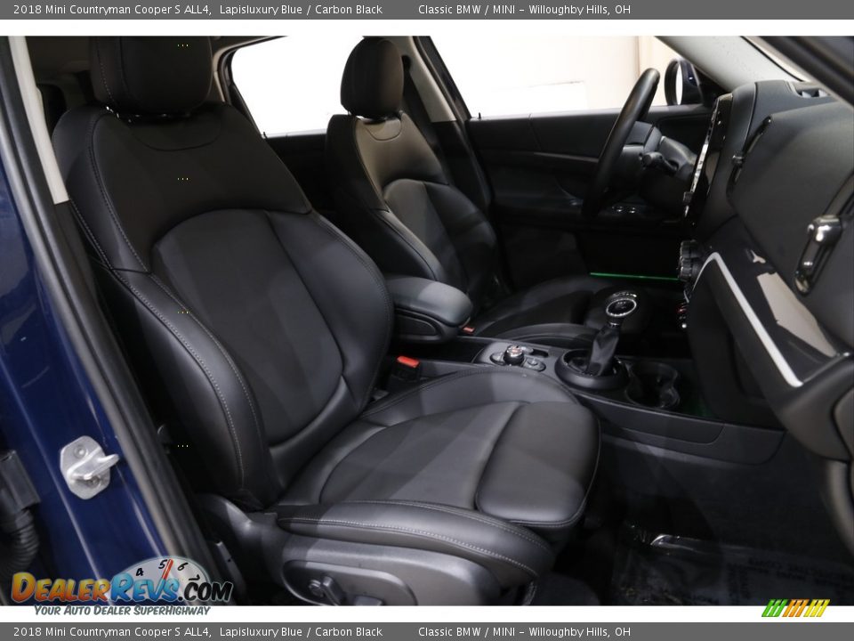 2018 Mini Countryman Cooper S ALL4 Lapisluxury Blue / Carbon Black Photo #14