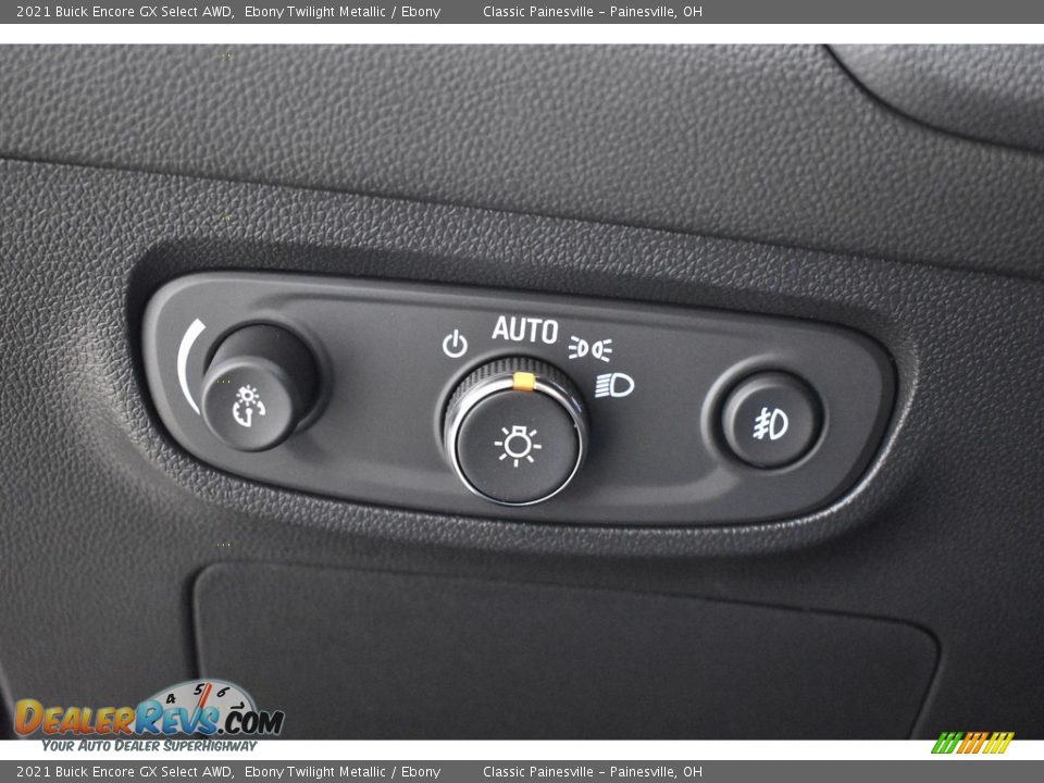 2021 Buick Encore GX Select AWD Ebony Twilight Metallic / Ebony Photo #9